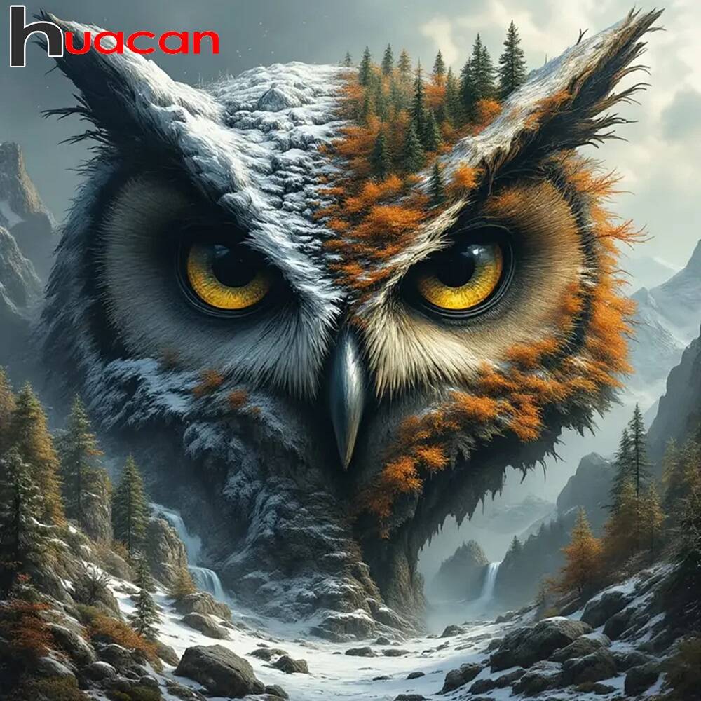 Resin Art Wallpaper - Huacan Pittura Diamante Animale Cane Nuovi