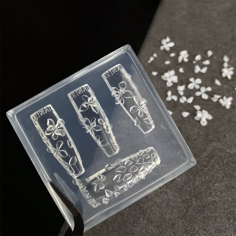 Resin Art Template - Stampo in Silicone 3D per Unghie