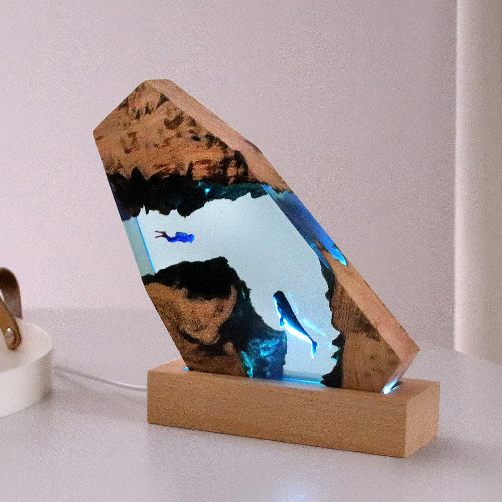 Resin Art Gift For Wedding - Nuova Decorazione da Scrivania Subacquea con