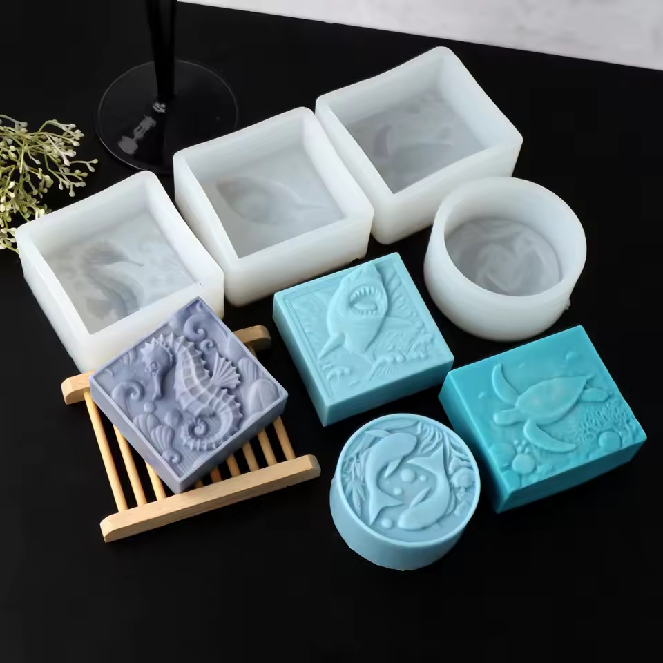 Silicone Mold Ocean - Stampo in Silicone 3D a Forma