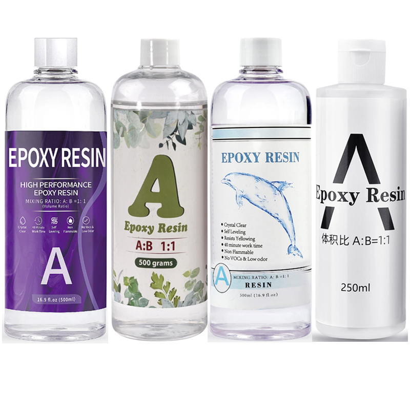 Epoxy Resin Ab - Clear 1:1 kit di colla per