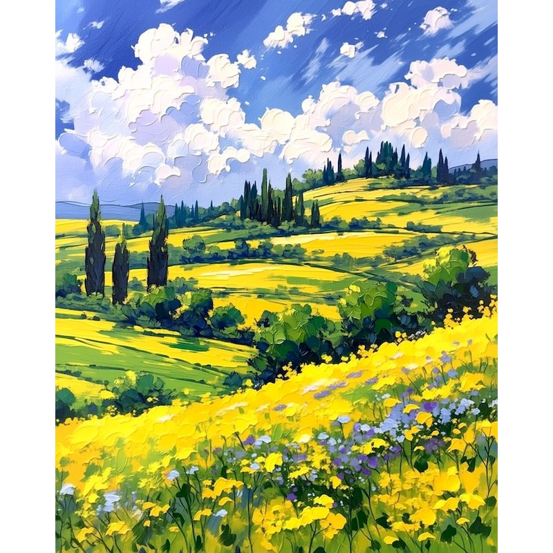 CHENISTORY Kit Pittura a Numer - Resin Art On Canvas recensione e prezzo