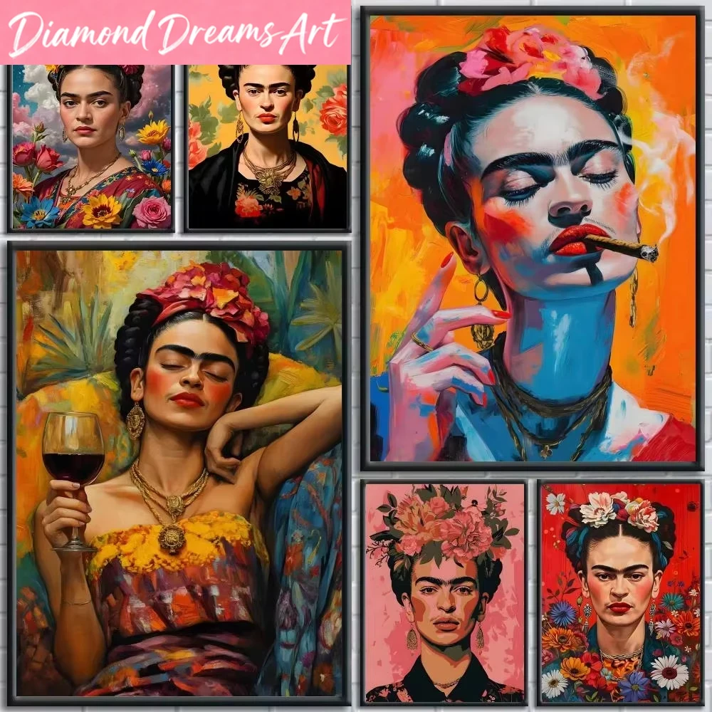 Dipinto Diamantato Stile Frida - Resin Art Wallpaper recensione e prezzo