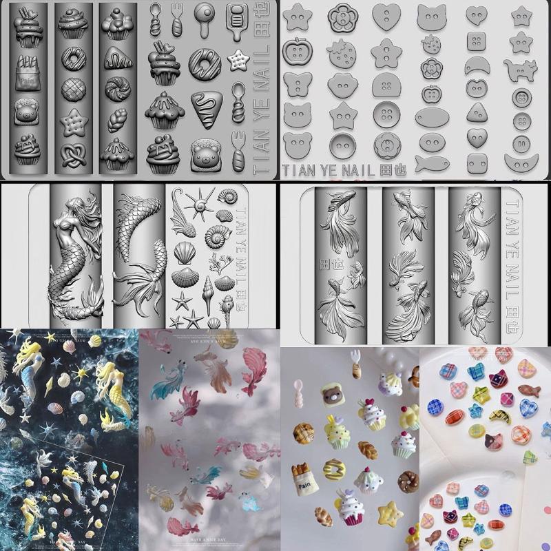 Stampi in Silicone per Unghie  - Resin Art Template recensione e prezzo