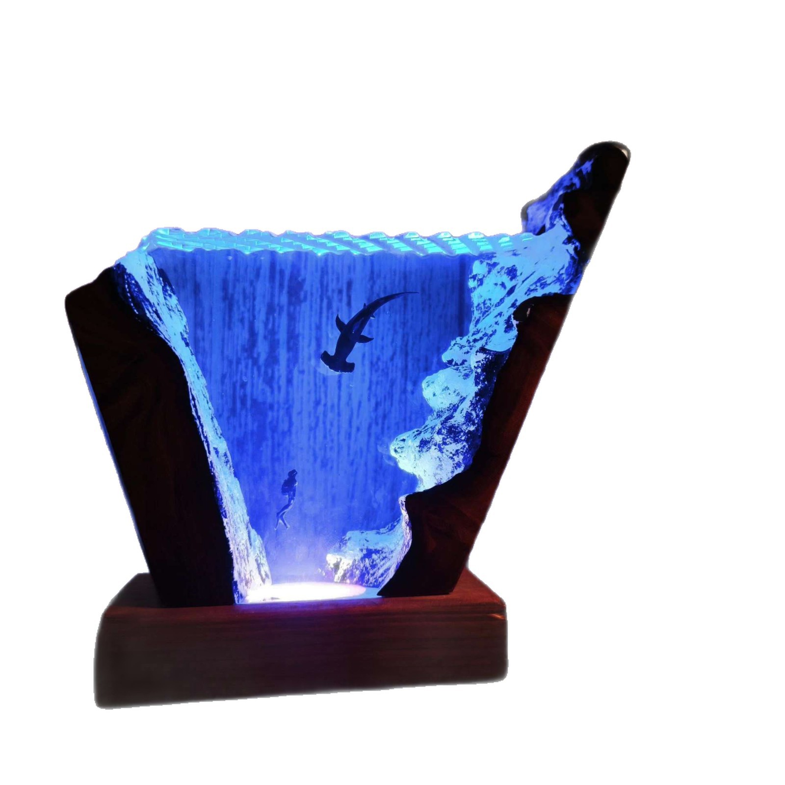 Ornamento luminoso a forma di  - Resin Art Gift For Wedding recensione e prezzo