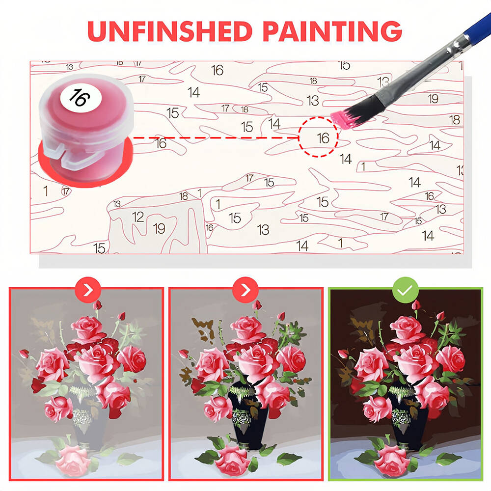 Dipinto ad olio con numeri Pae - Resin Art On Canvas recensione e prezzo