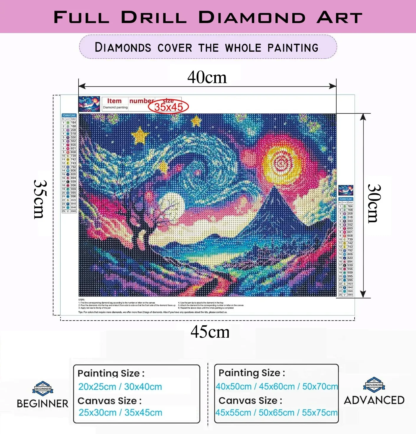1 pz. Pittura Diamantata Senza - Resin Art Diy recensione e prezzo